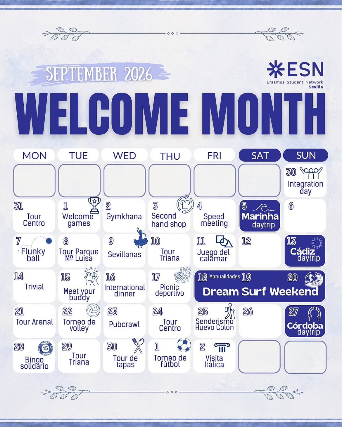 Welcome Month